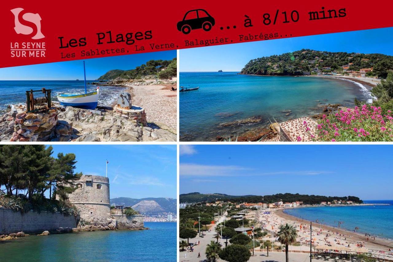 L'Aparte H24,Cosy,Port,Plage,Wifi,Netflix La Seyne-sur-Mer Ngoại thất bức ảnh