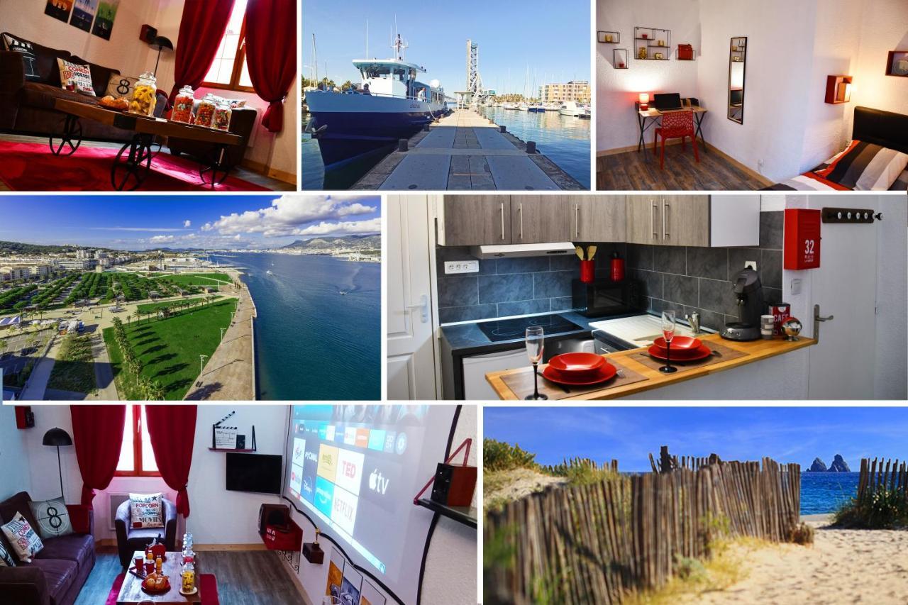 L'Aparte H24,Cosy,Port,Plage,Wifi,Netflix La Seyne-sur-Mer Ngoại thất bức ảnh