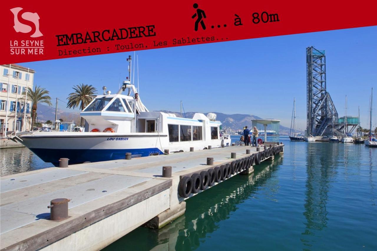 L'Aparte H24,Cosy,Port,Plage,Wifi,Netflix La Seyne-sur-Mer Ngoại thất bức ảnh