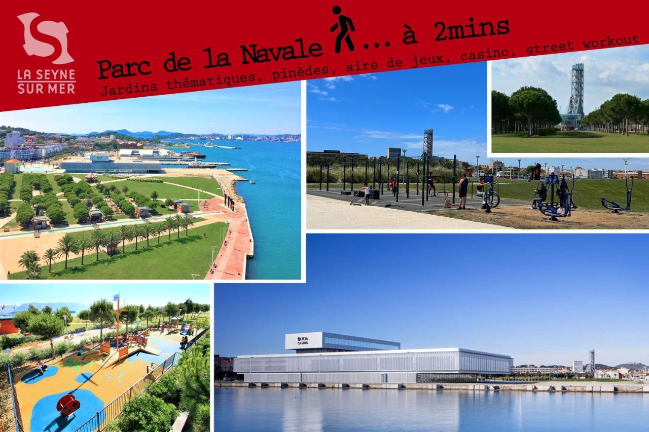 L'Aparte H24,Cosy,Port,Plage,Wifi,Netflix La Seyne-sur-Mer Ngoại thất bức ảnh